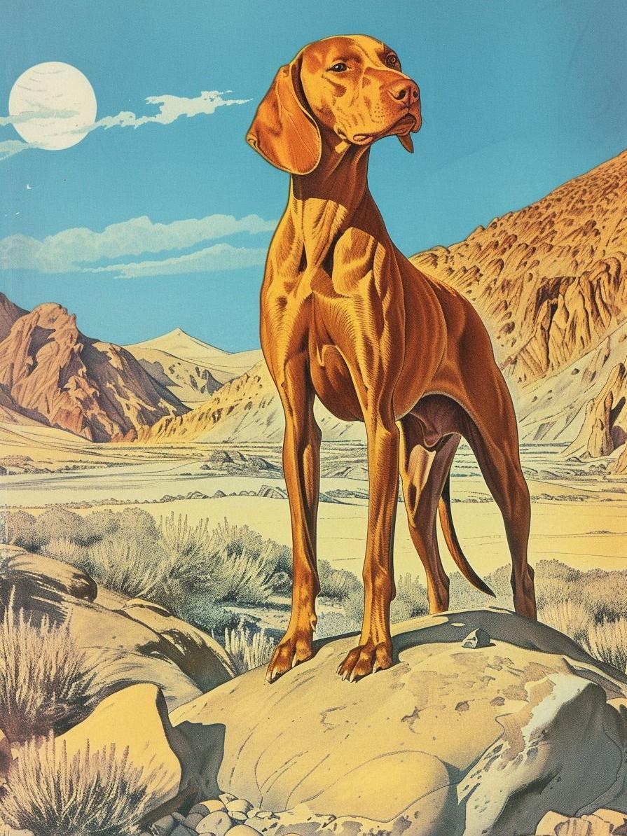 Vizsla Dog | Diamond Painting