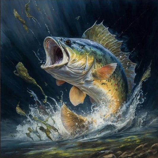 Bass Fish | Diamond Painting