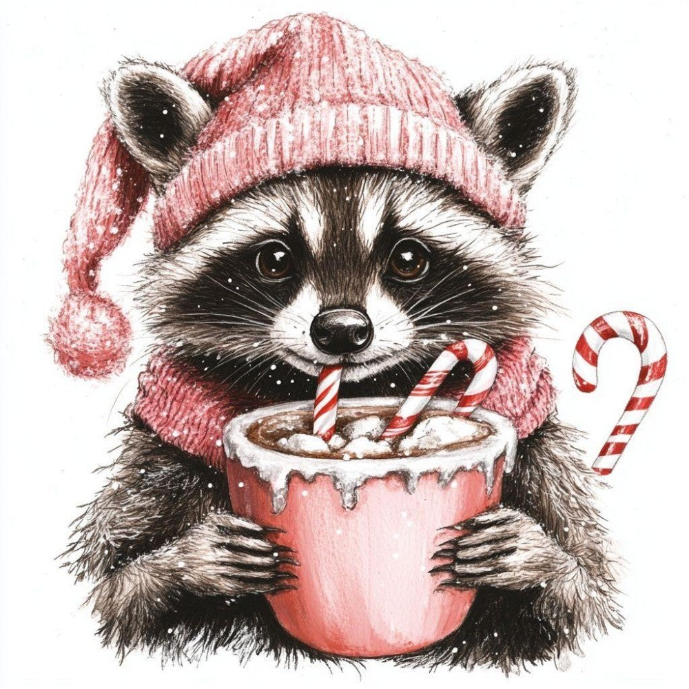 Raccoon | Diamond Painting