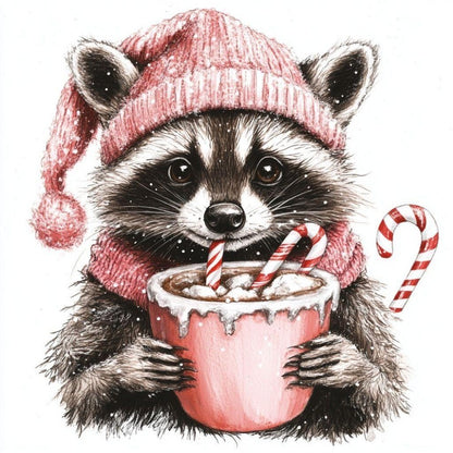 Raccoon | Diamond Painting