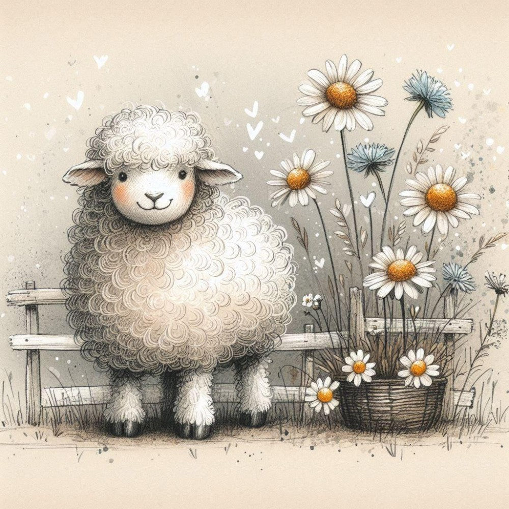 Sheep | Diamond Painting