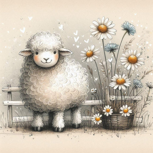 Sheep | Diamond Painting