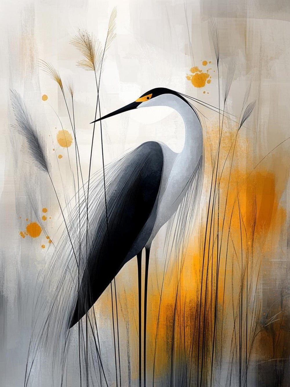 Blue Heron | Diamond Painting