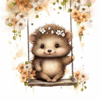 Hedgehog | Diamond Painting