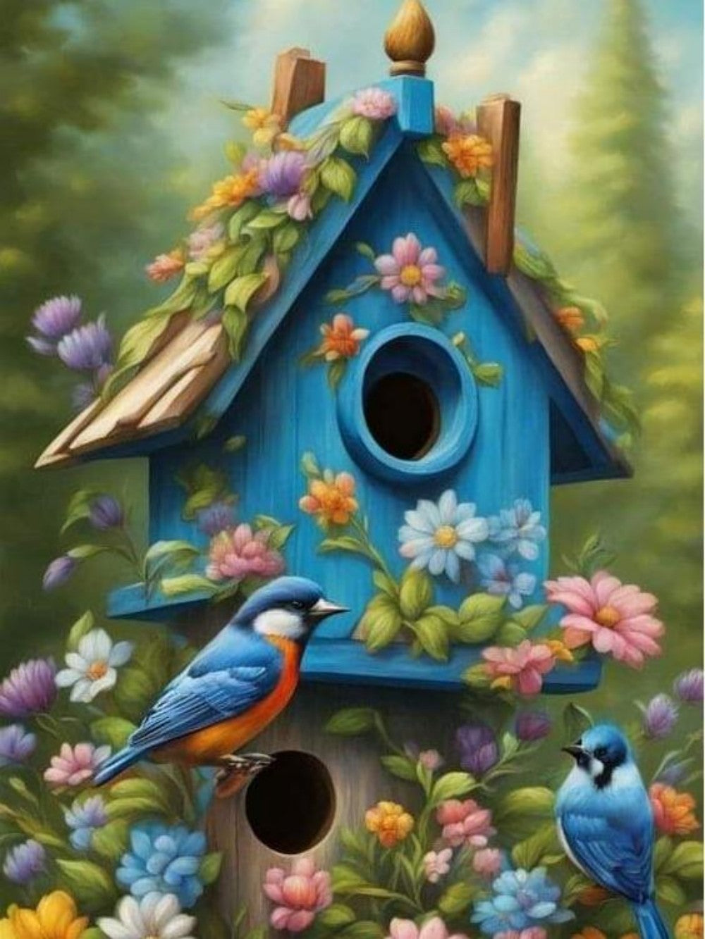 Bird House | Diamond Painting