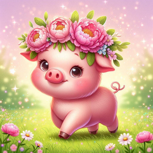 Pig | Diamond Painting