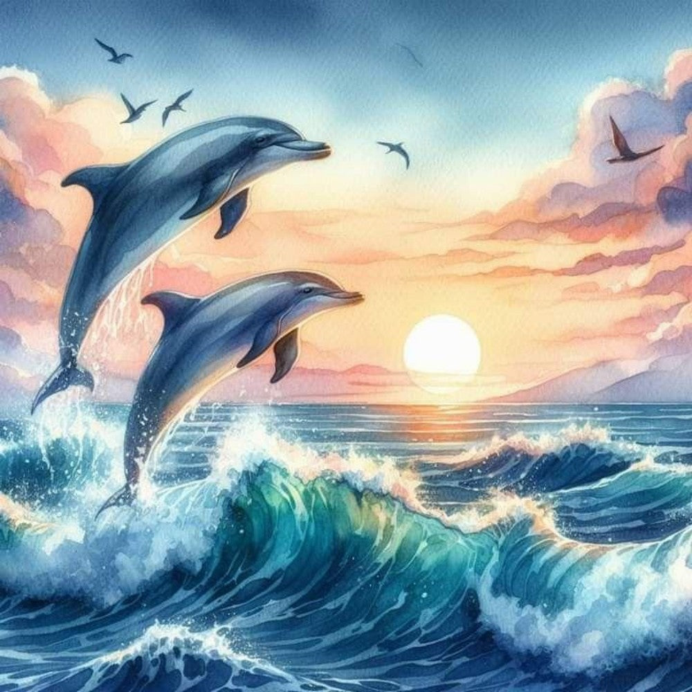 Dolphin | Diamond Painting