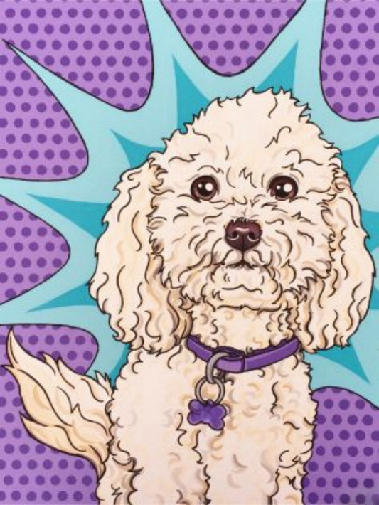 Poodle Dog | Diamond Painting