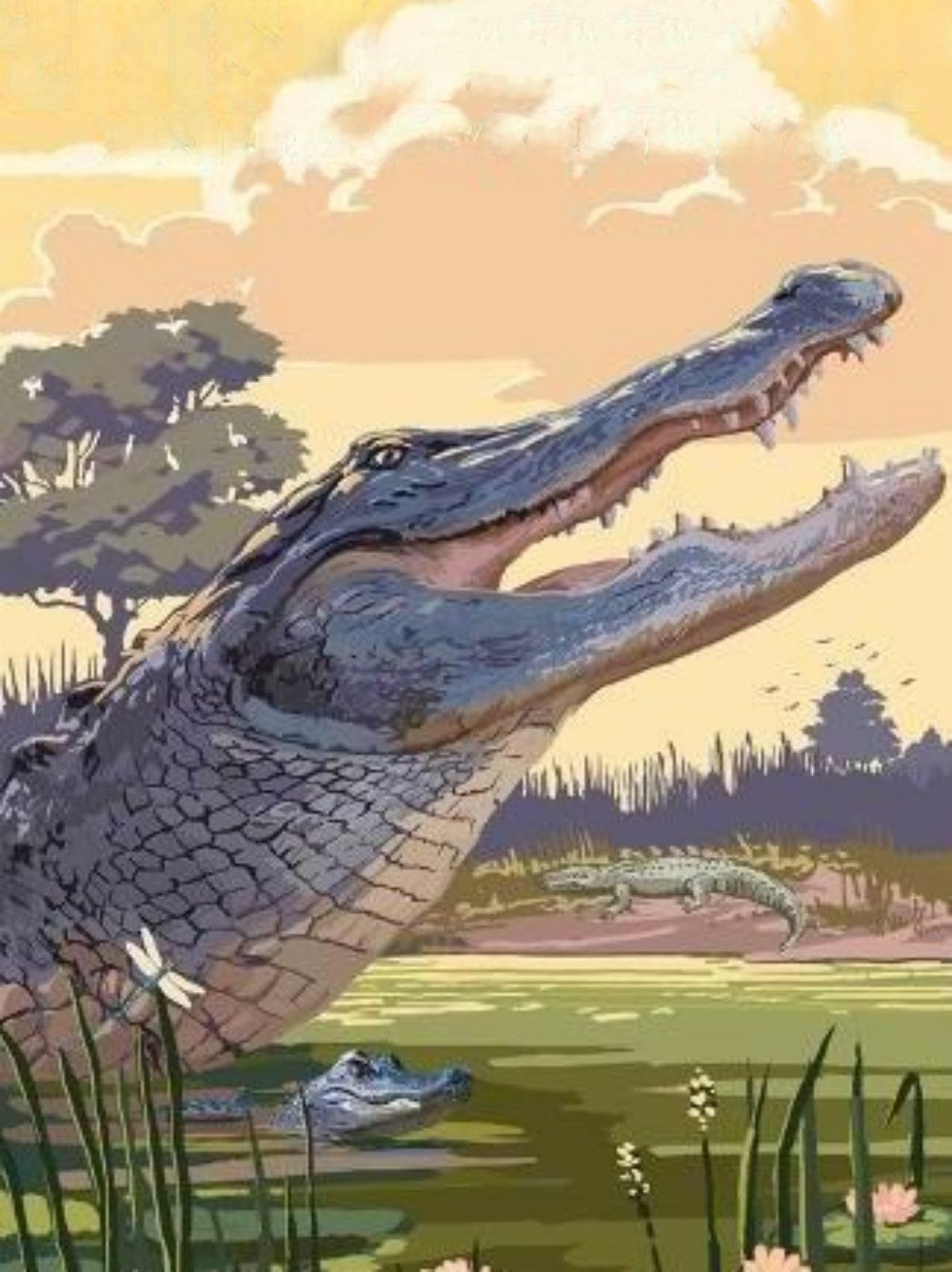 Alligator | Diamond Painting