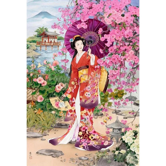 Beautiful Girl | Cross Stitch Embroidery