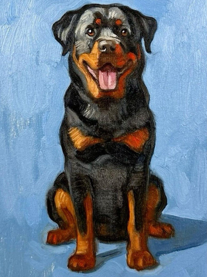 Rottweiler Dog | Diamond Painting