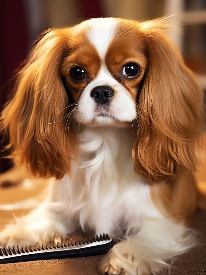 Dog Cavalier King Charles Spaniel | Diamond Painting