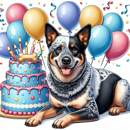 Cattle Dog (Blue Heeler) | Diamond Painting