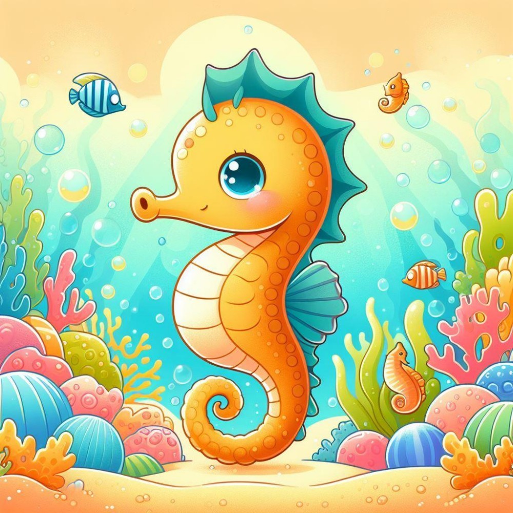 Seahorse | Diamond Painting