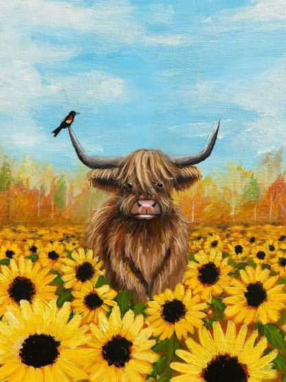 Highland Cow | Diamond Painting