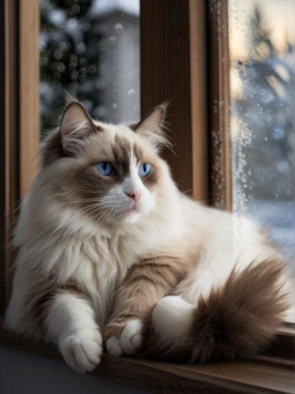 Ragdoll Cat | Diamond Painting