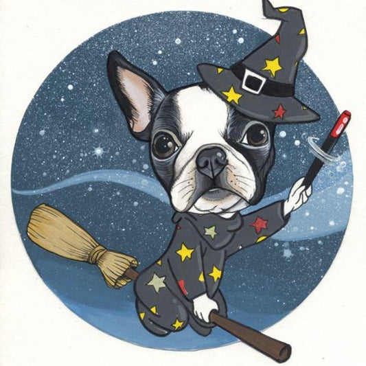 Boston Terrier Dog | Diamond Painting
