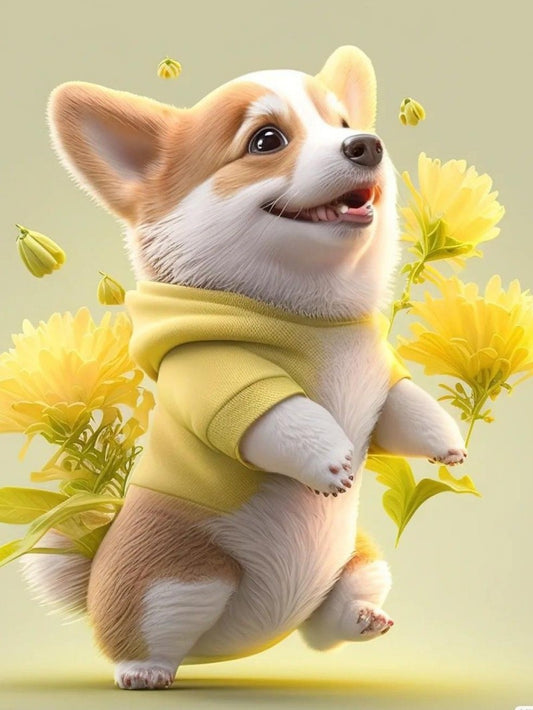 Corgi Dog | Diamond Painting