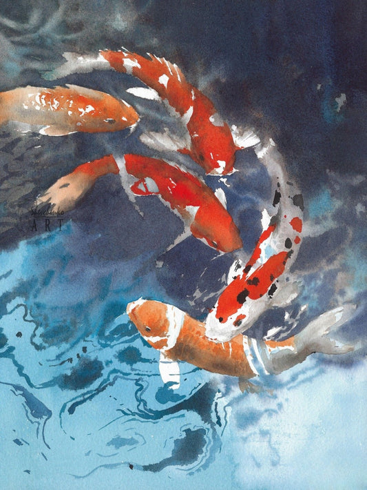 Koi Fish | Diamond Painting