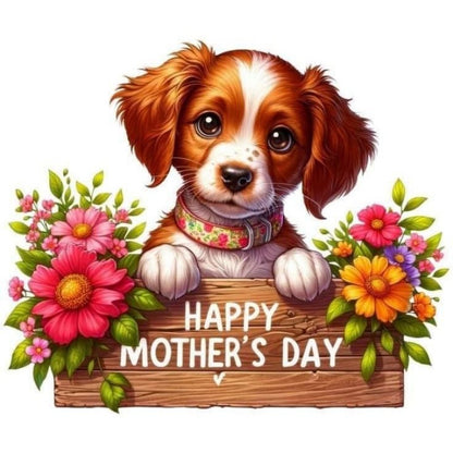 Brittany Spaniel Dog | Diamond Painting