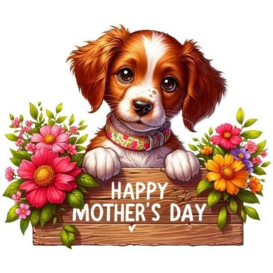 Brittany Spaniel Dog | Diamond Painting