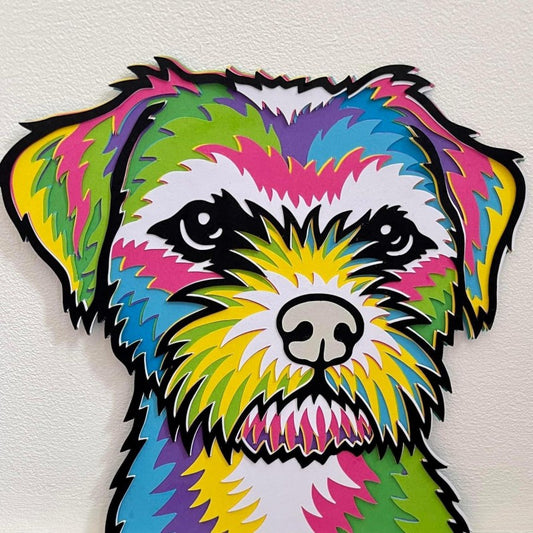 Dog Border Terrier | Diamond Painting
