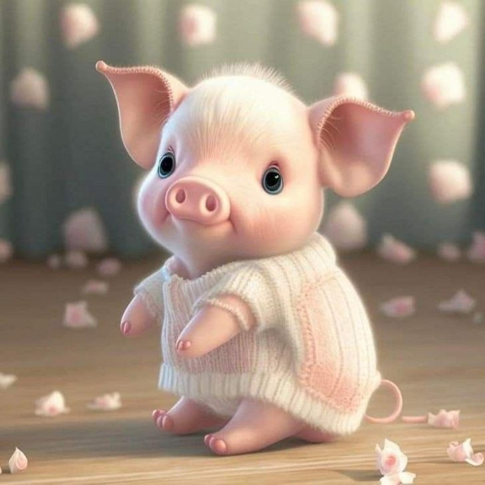 Pig | Diamond Painting