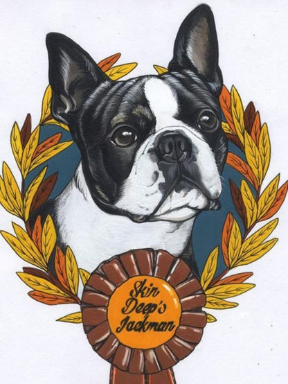 Boston Terrier Dog | Diamond Painting