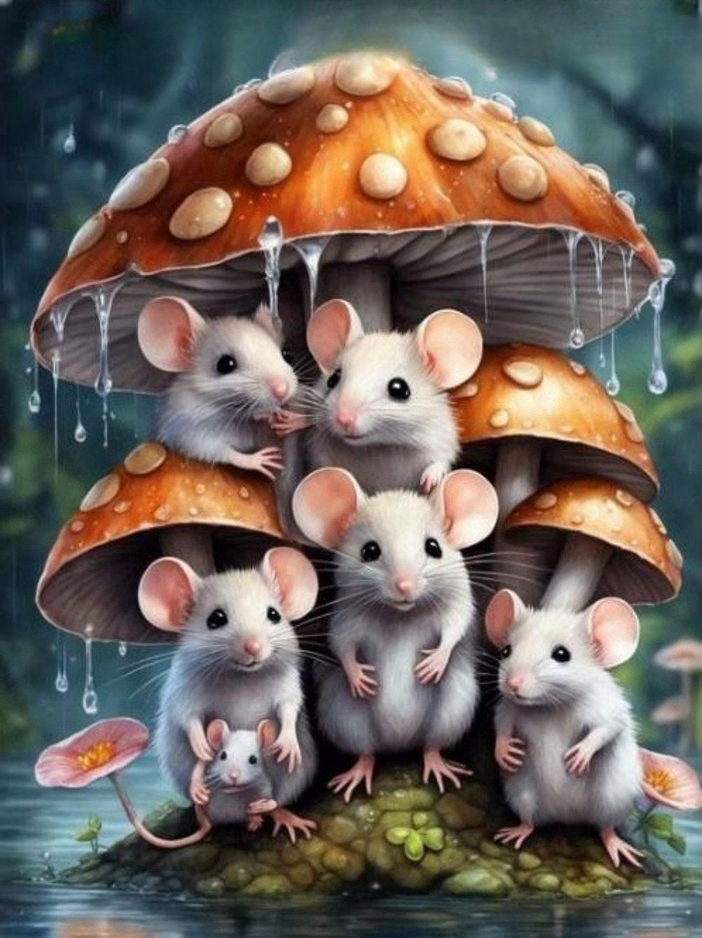 Mouse Rat | Diamond Painting