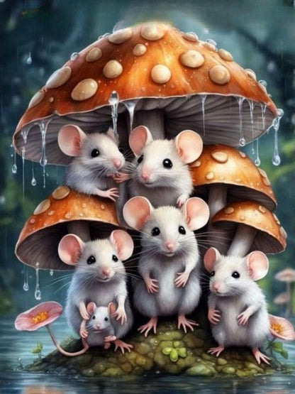 Mouse Rat | Diamond Painting