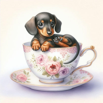 Dachshund Dog | Diamond Painting