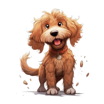 Labradoodle Dog | Diamond Painting