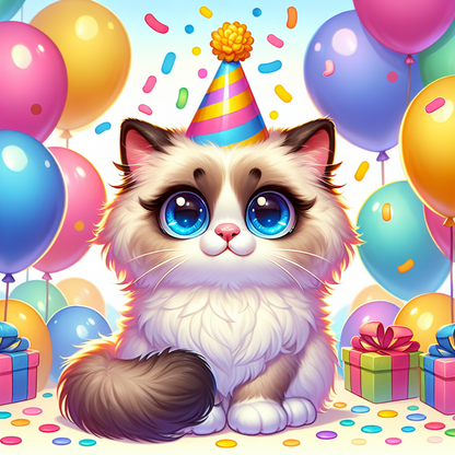 Ragdoll Cat | Diamond Painting