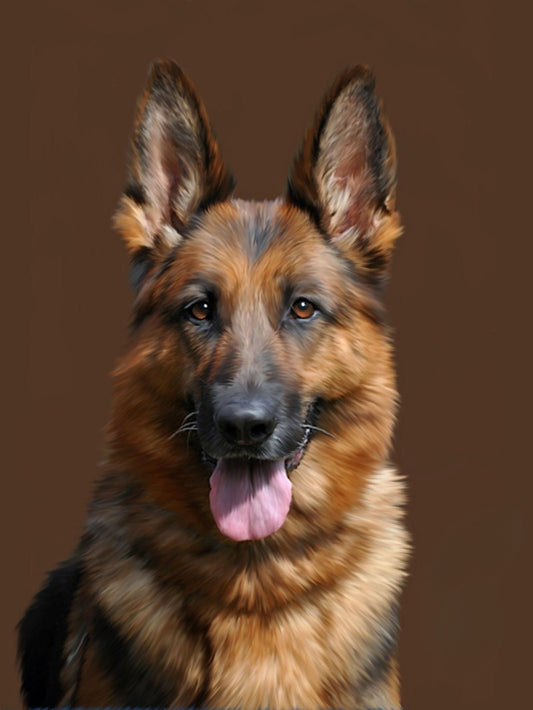 Dog German Shepherd | Diamond Painting