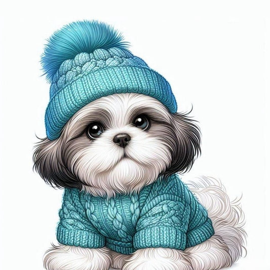 Poodle Dog | Diamond Painting