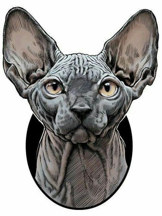 Sphynx Cat  | Diamond Painting