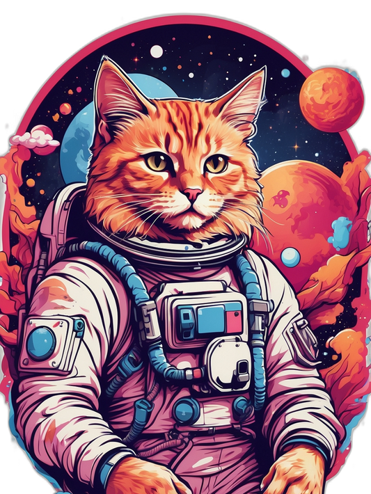 Cats in Space | Diamond Painting