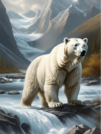Polar Bear | Diamond Painting
