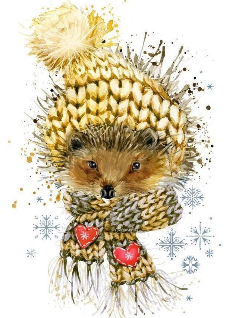 Hedgehog | Diamond Painting