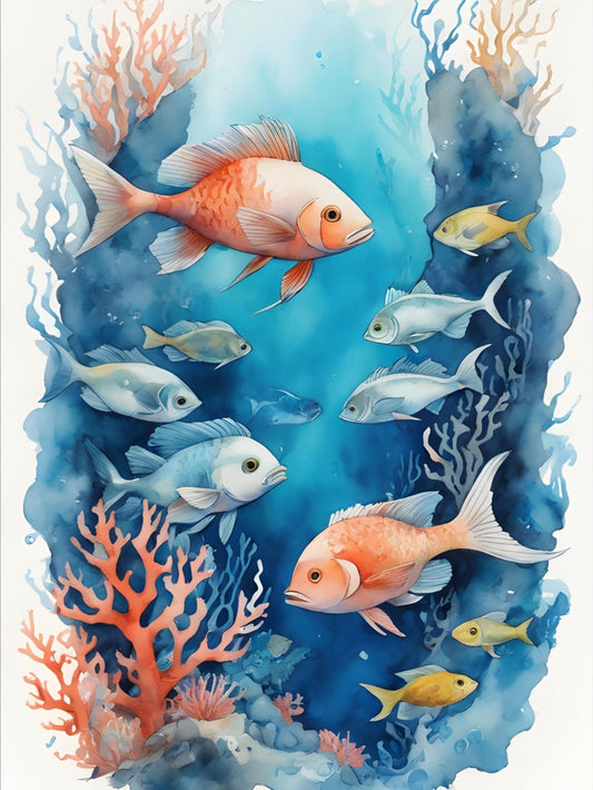 Ocean Fish | Diamond Painting