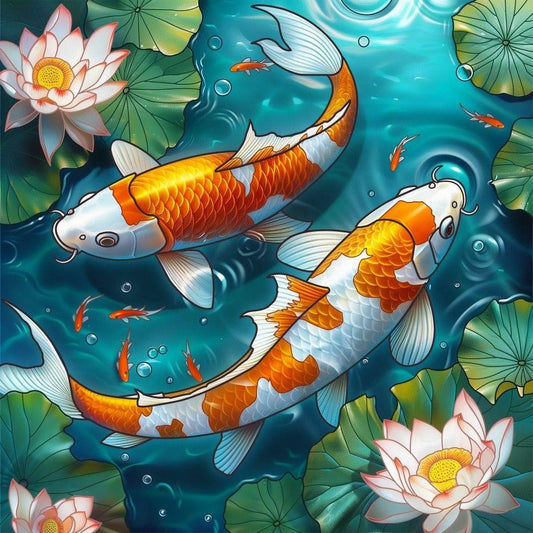 Koi Fish | Diamond Painting