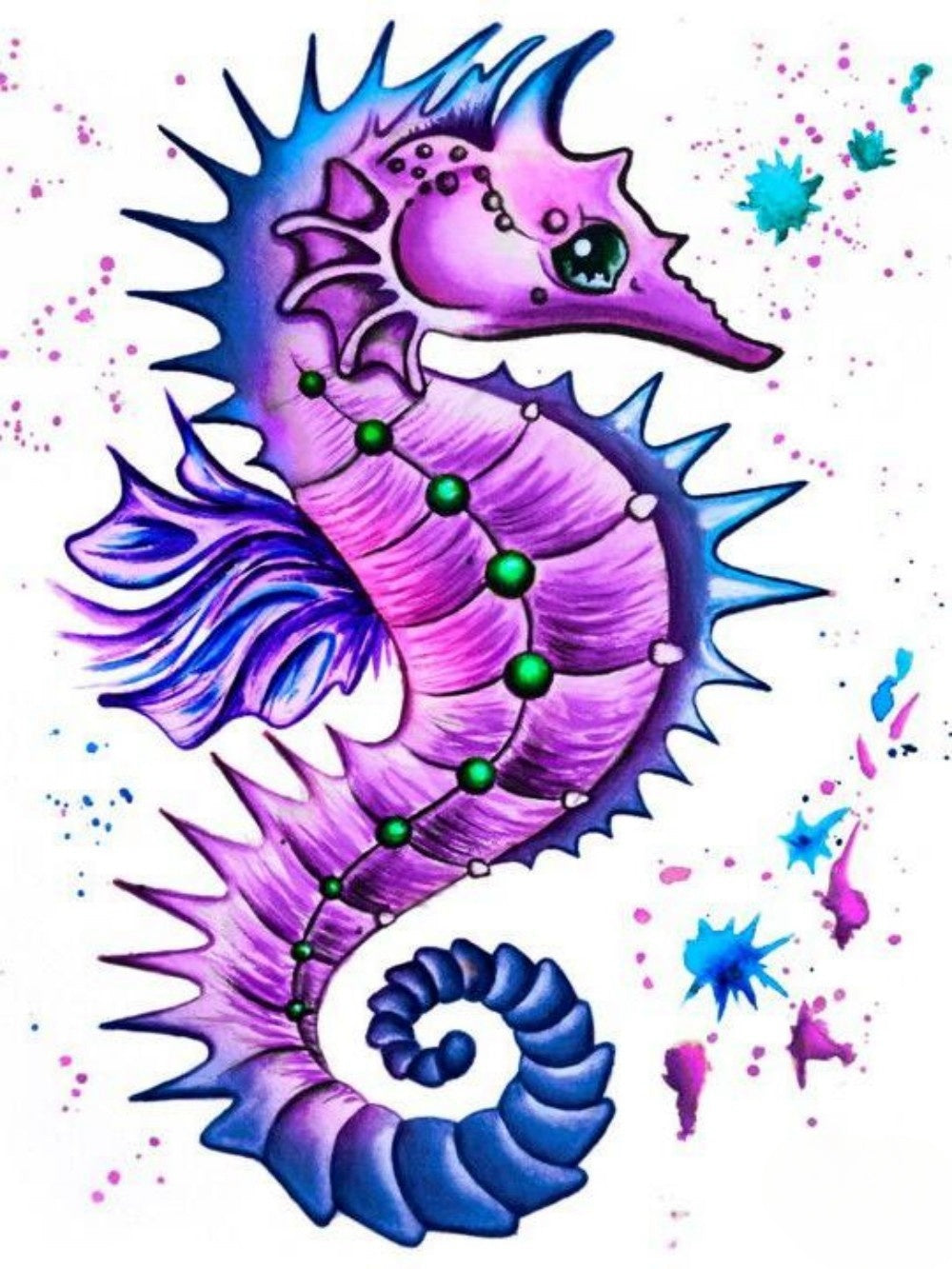 Seahorse | Diamond Painting