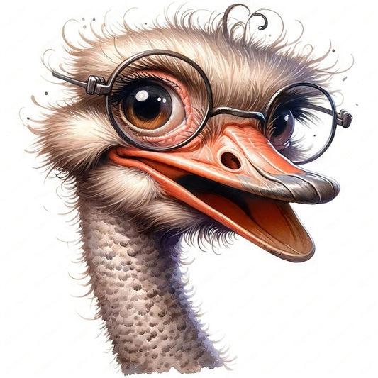 Ostrich | Diamond Painting