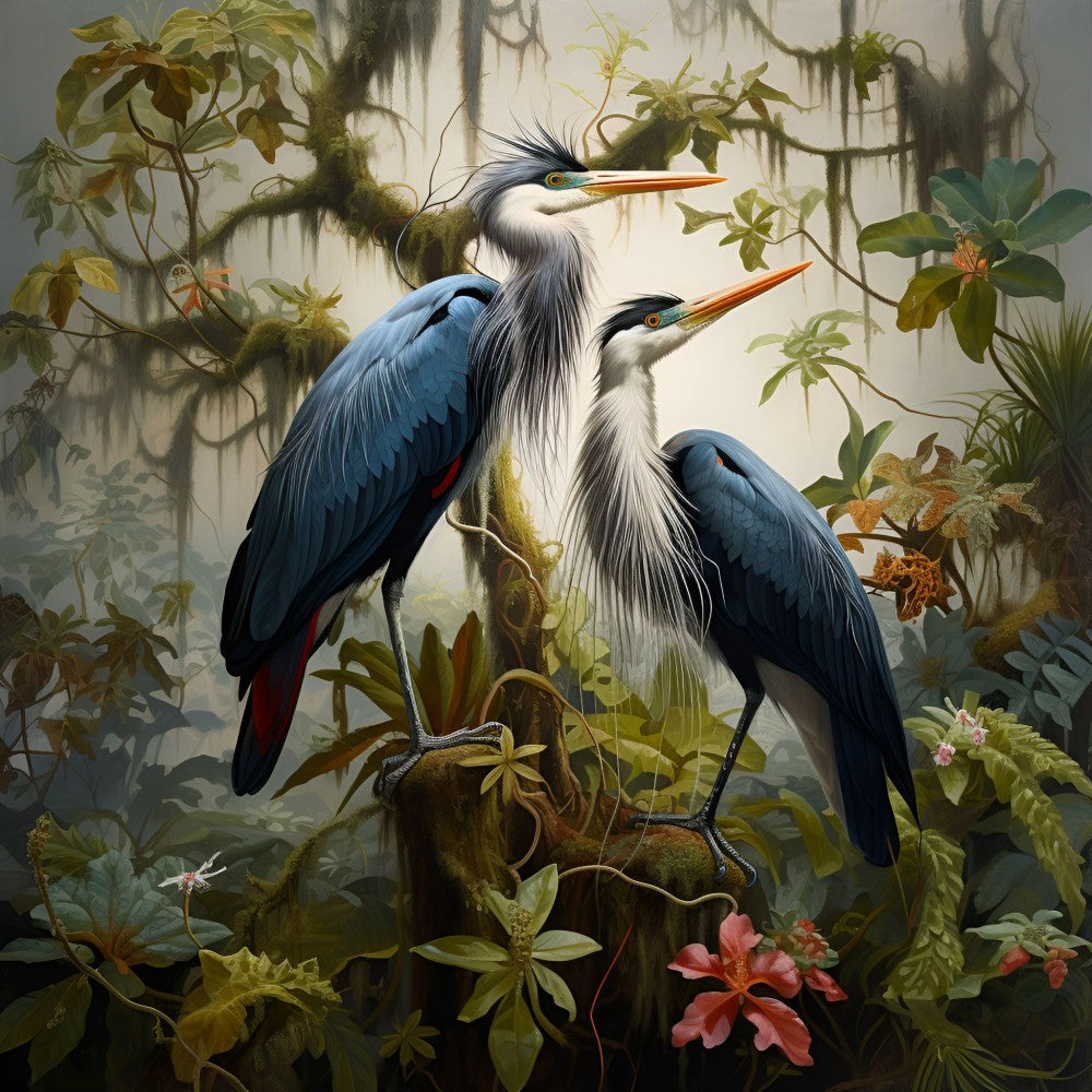 Blue Heron | Diamond Painting