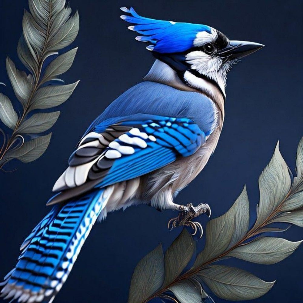 Blue Jay | Diamond Painting