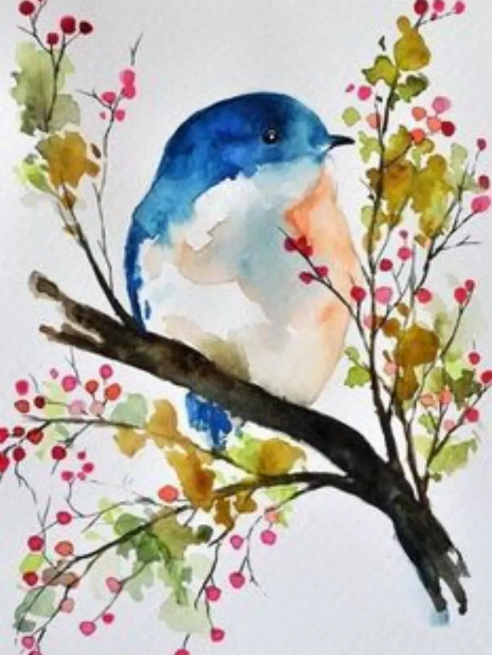 Blue Bird | Diamond Painting