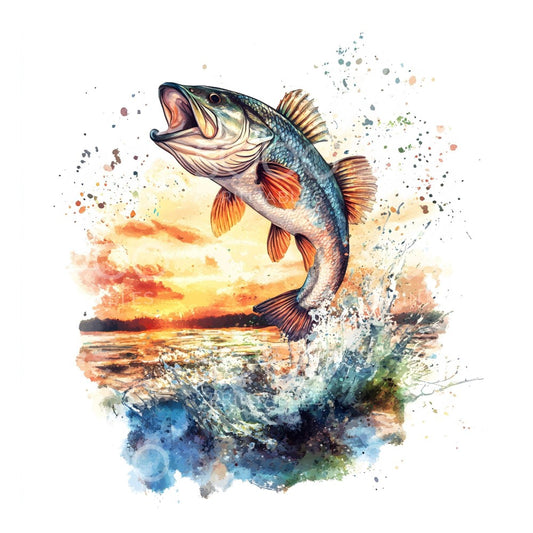 Bass Fish | Diamond Painting