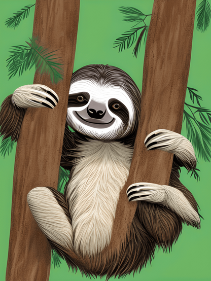 Sloth | Diamond Painting