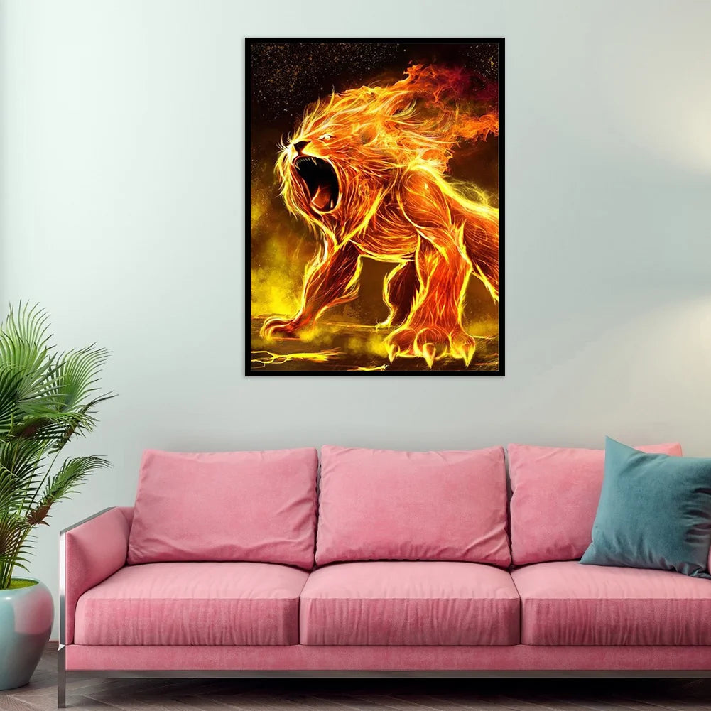 Lion | Diamond Painting