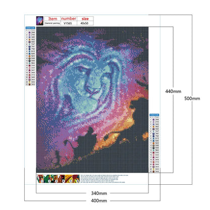 Lion | Diamond Painting